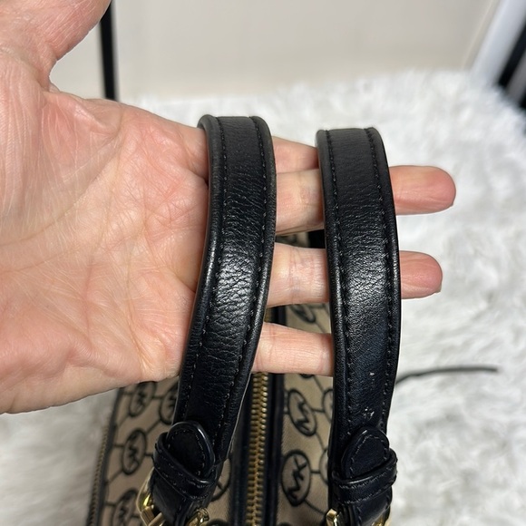 Michael Kors Black and Tan Tote Bag with Dustbag - Picture 4 of 16